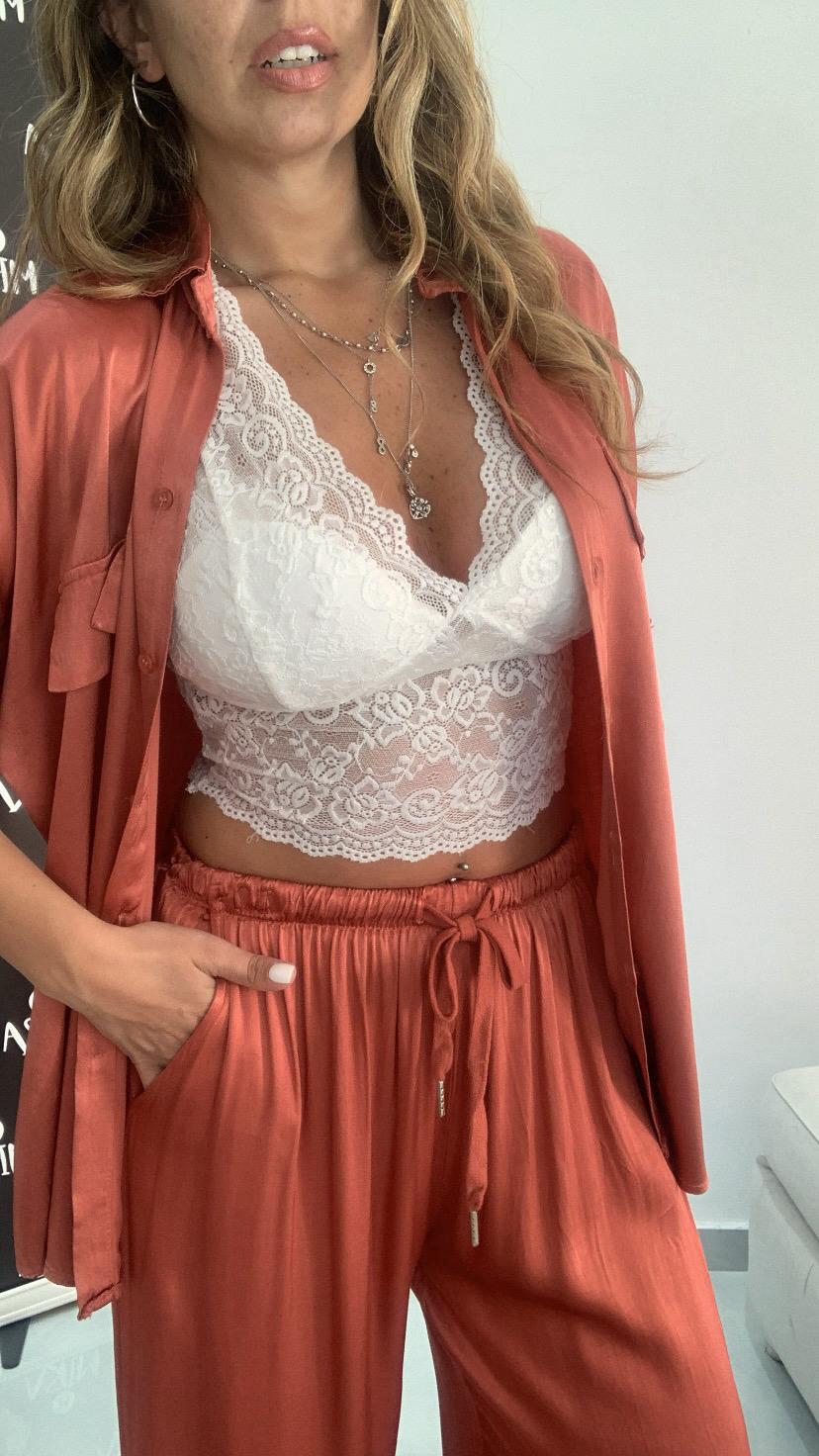 Pantalone a palazzo con coulisse