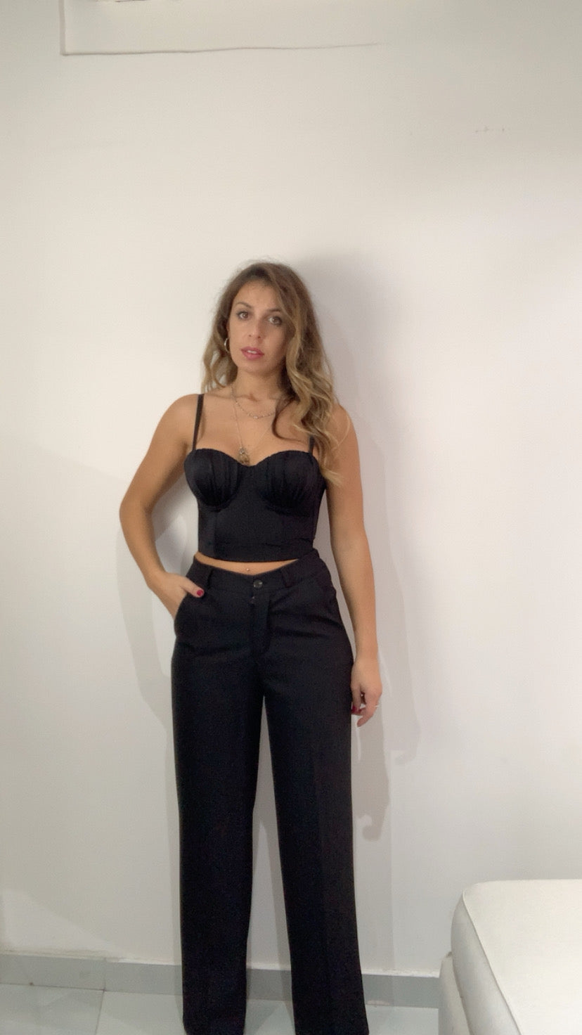 Tailleur over size doppio petto
