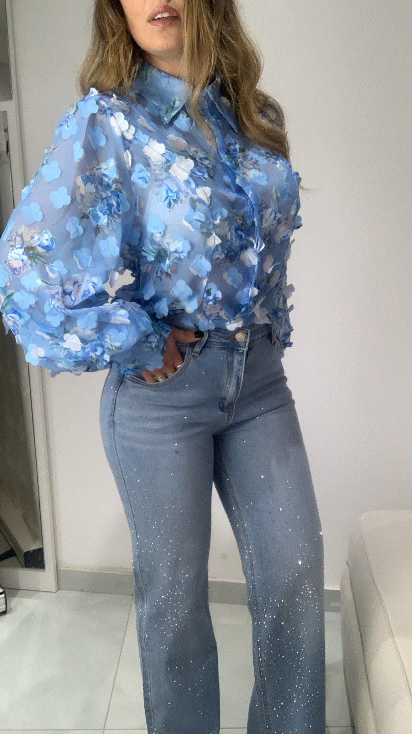 Camicia petali