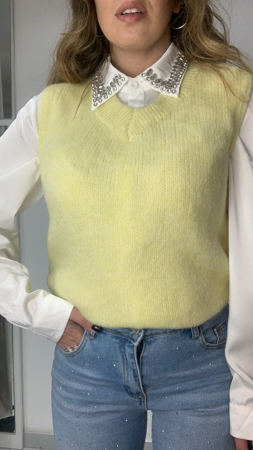 Pull gilet