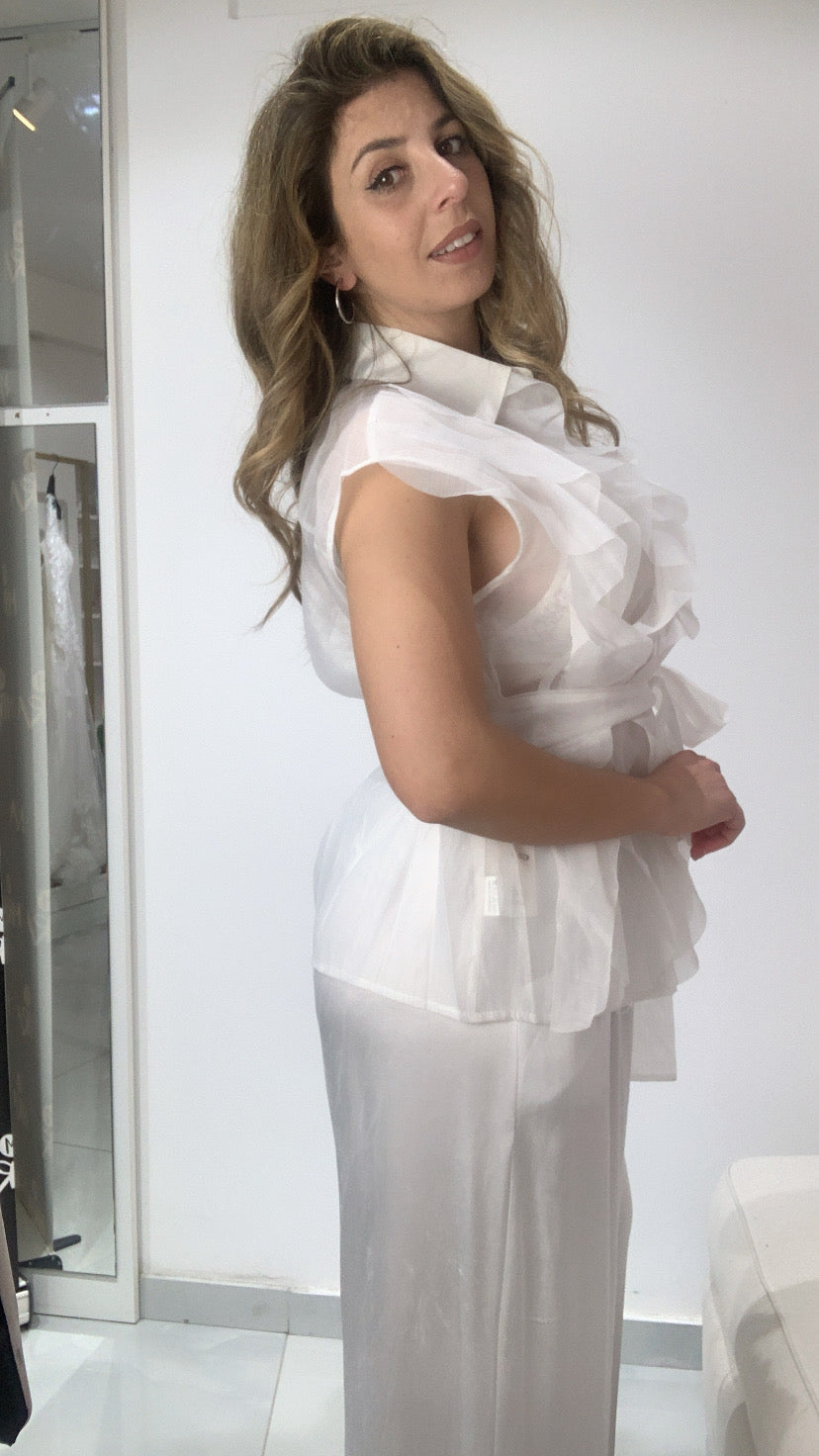 Camicia nuvola giromanica