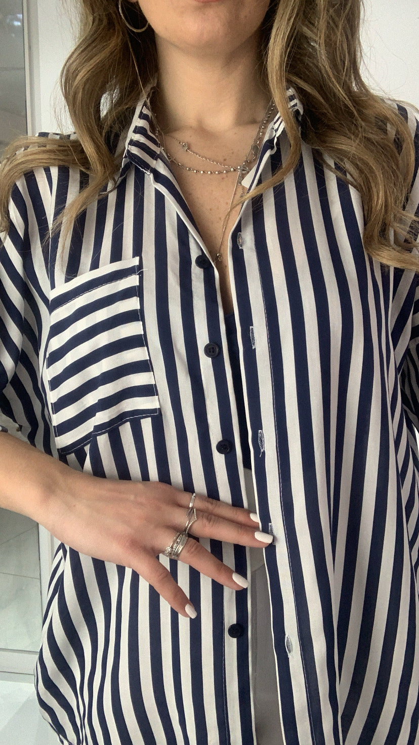 Camicia a righe