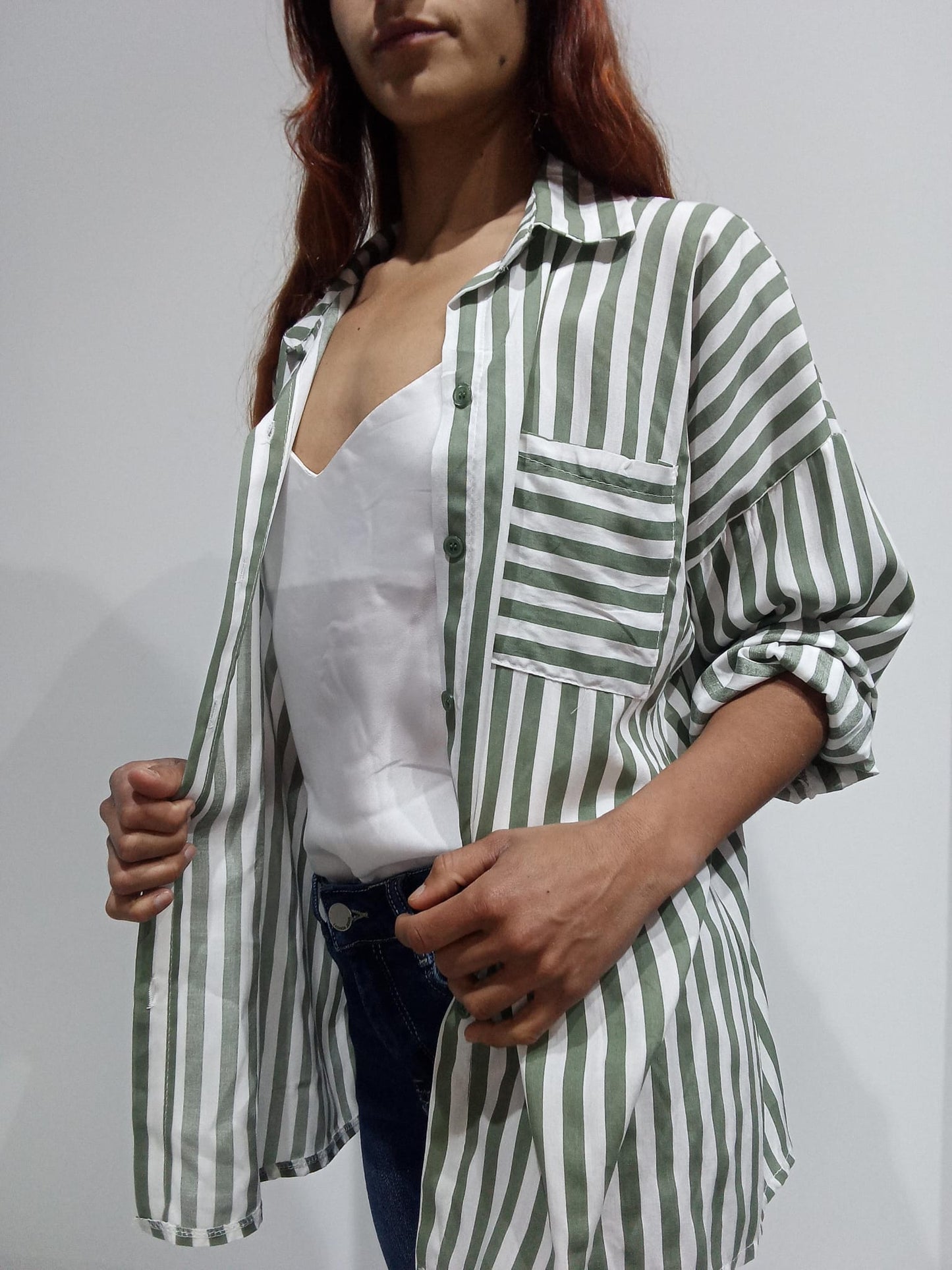 Camicia a righe