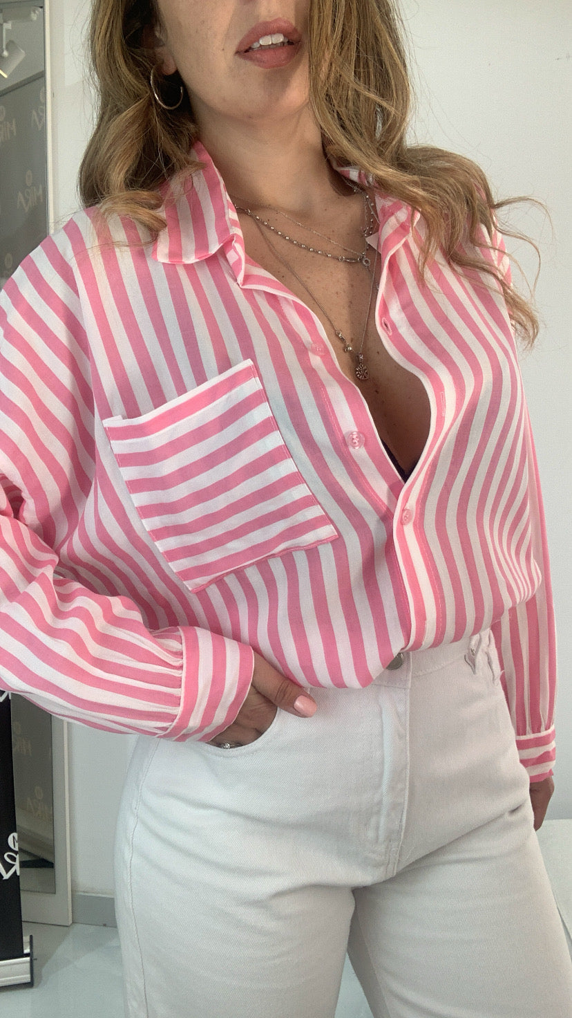 Camicia a righe