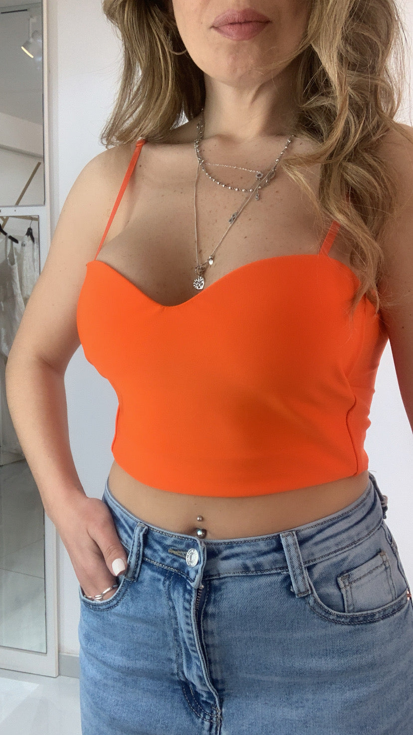 Top scollo a cuore