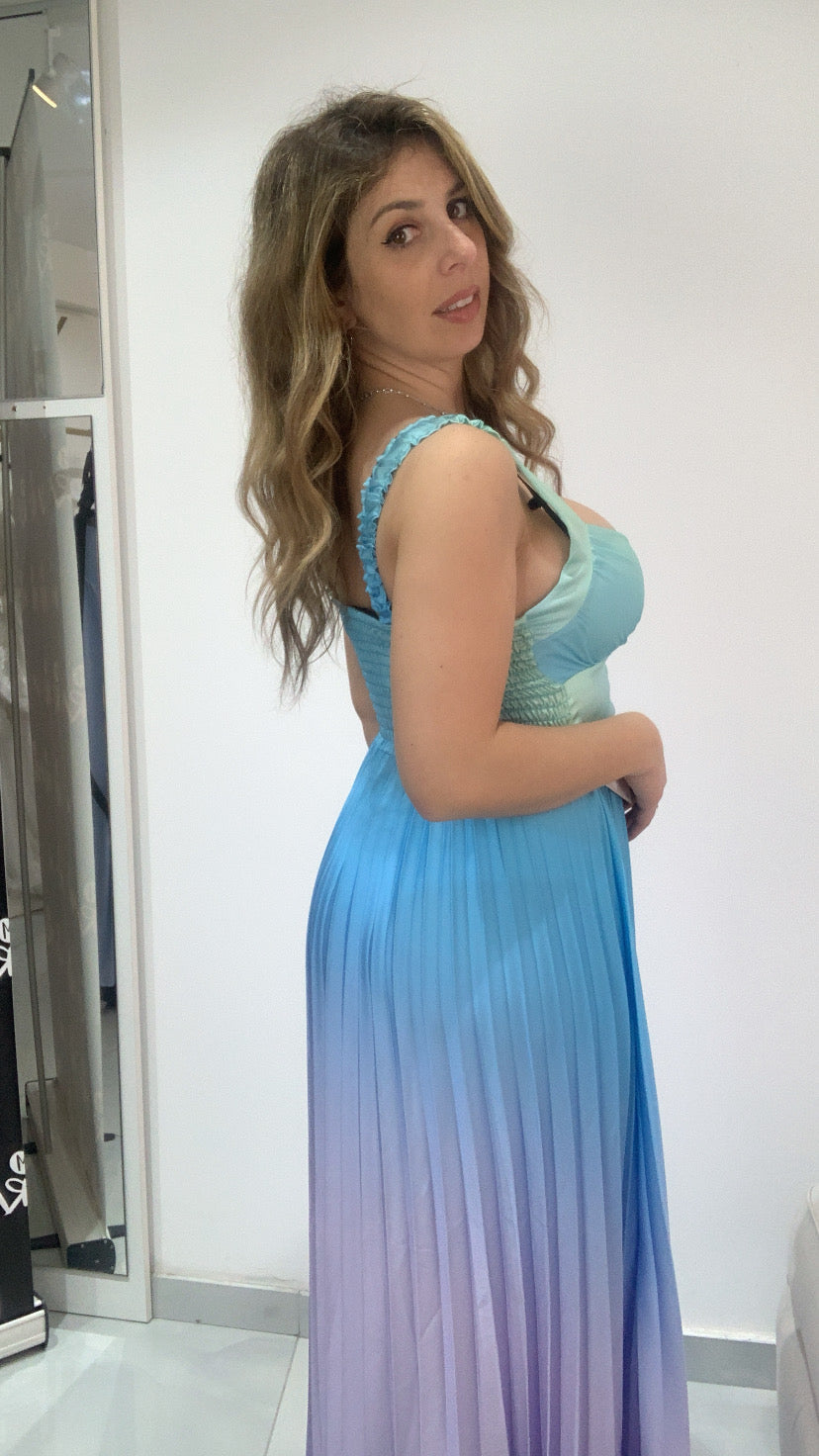 Abito elegante in plisse