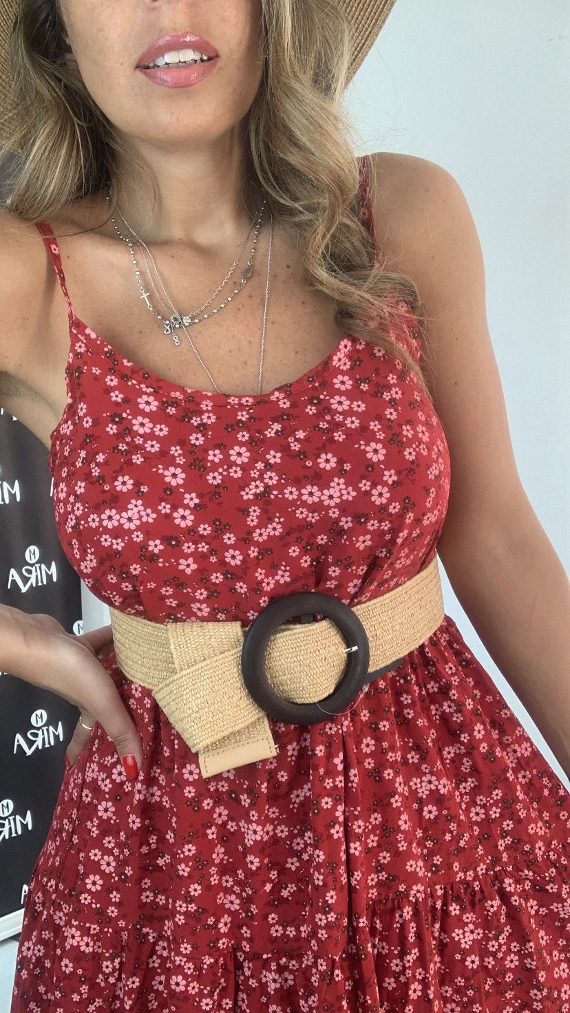 Abito corto fantasia floreale