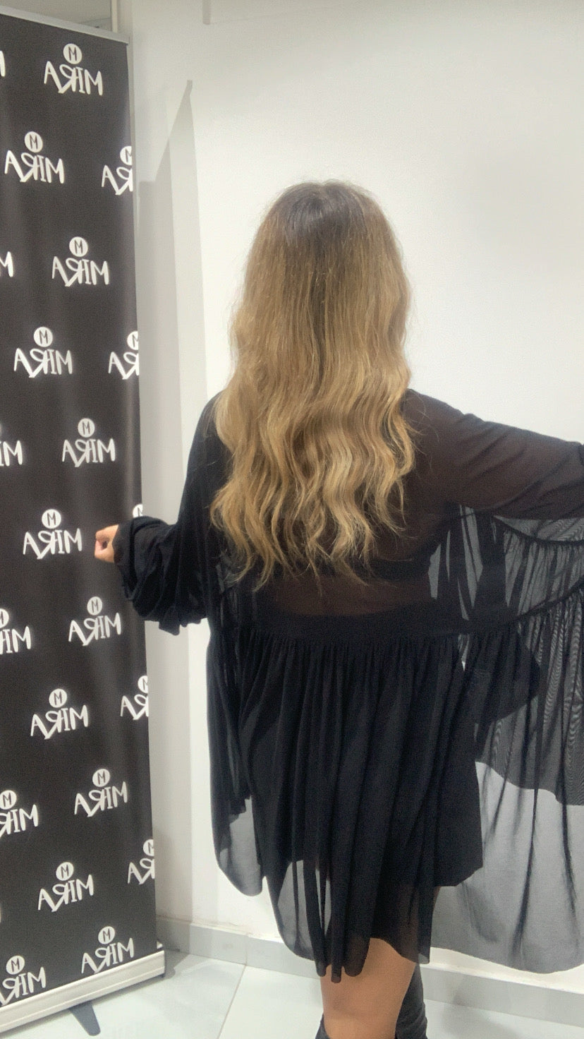 Blusa morbida in velo