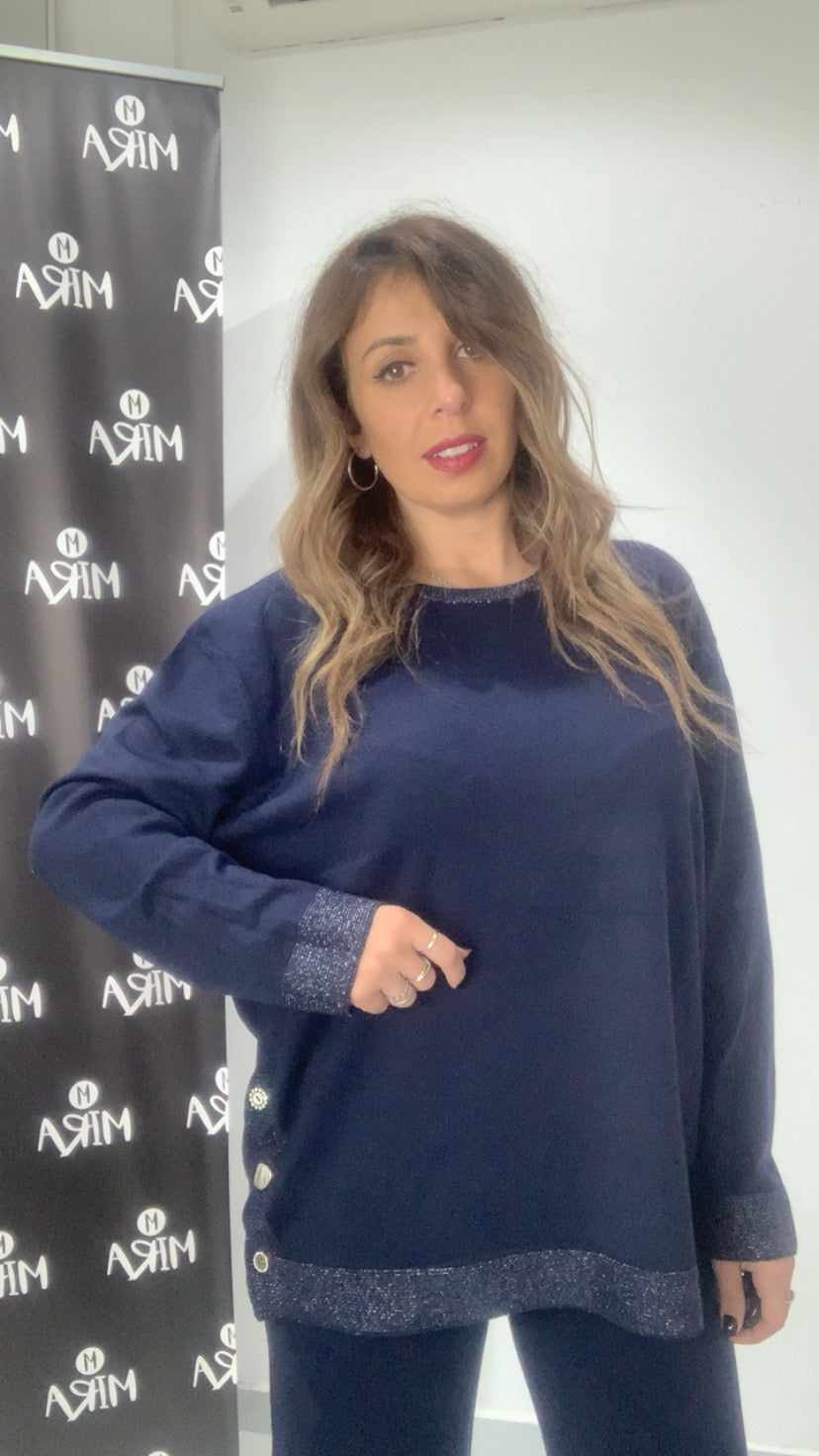 Coordinato con dettaglli in lurex