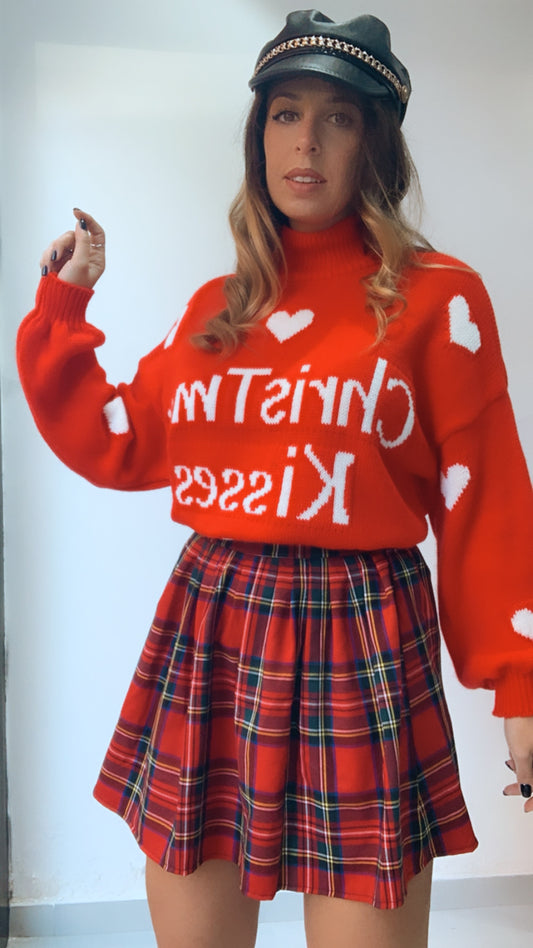 pull christmas kisses