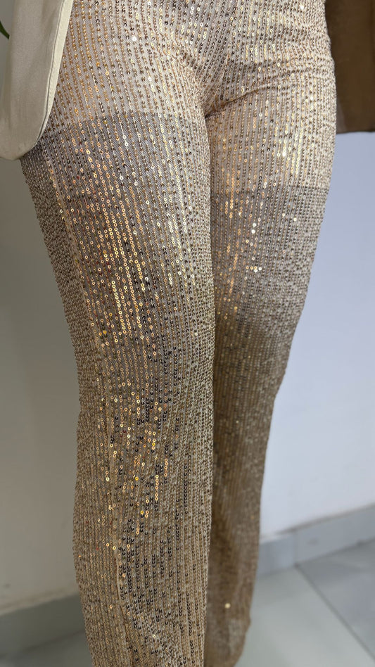 Pantalone paillettes