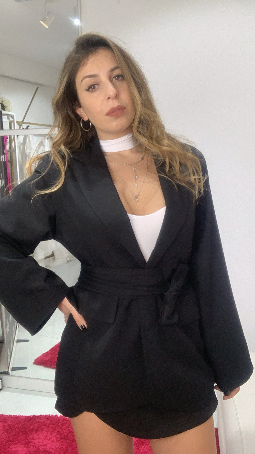 Giacca con cintura