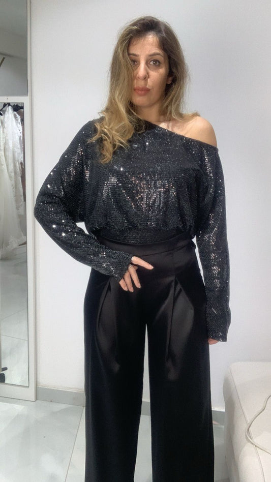 Maglia paillettes