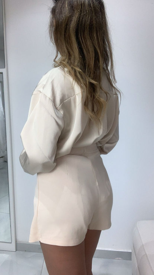 Short effetto gonna asimmetrica