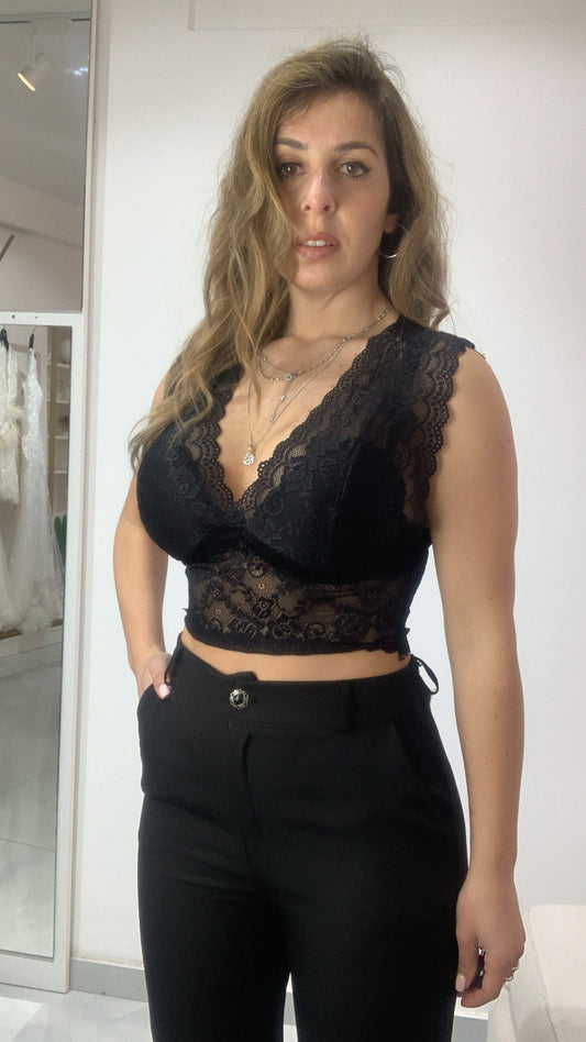 Bralette in pizzo