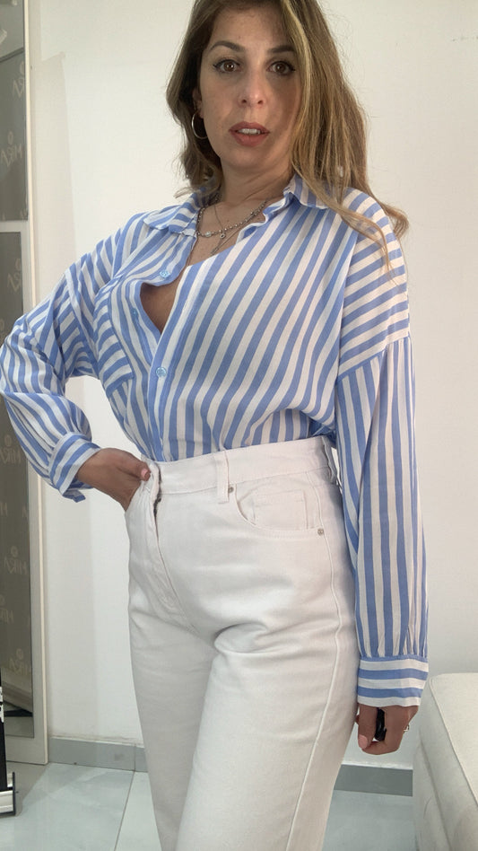 Camicia a righe