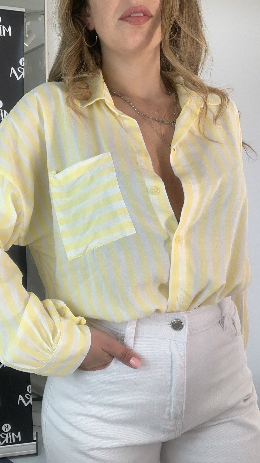 Camicia a righe