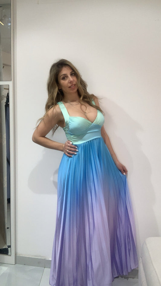 Abito  elegante in plisse