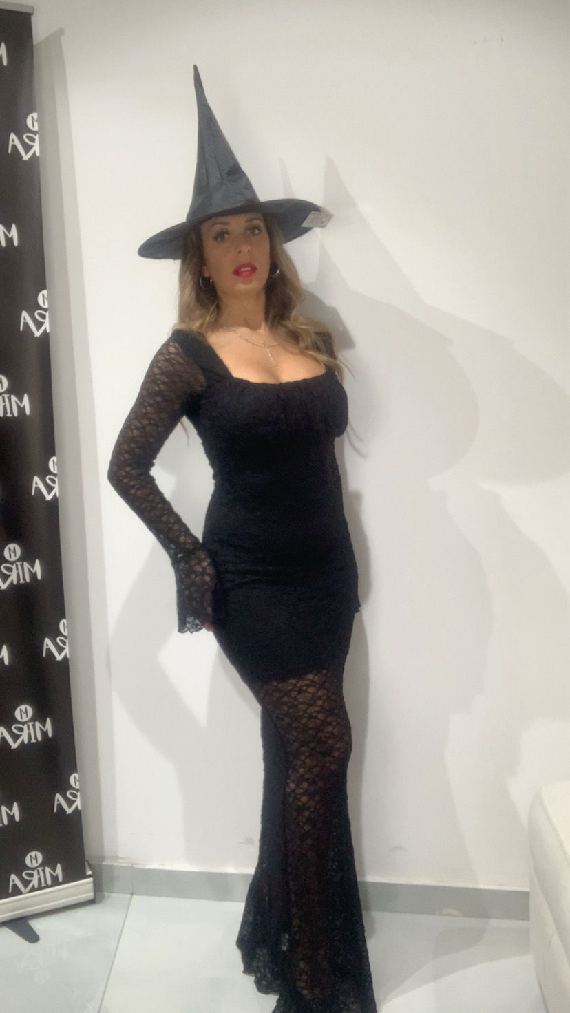 Abito a sirena in pizzo