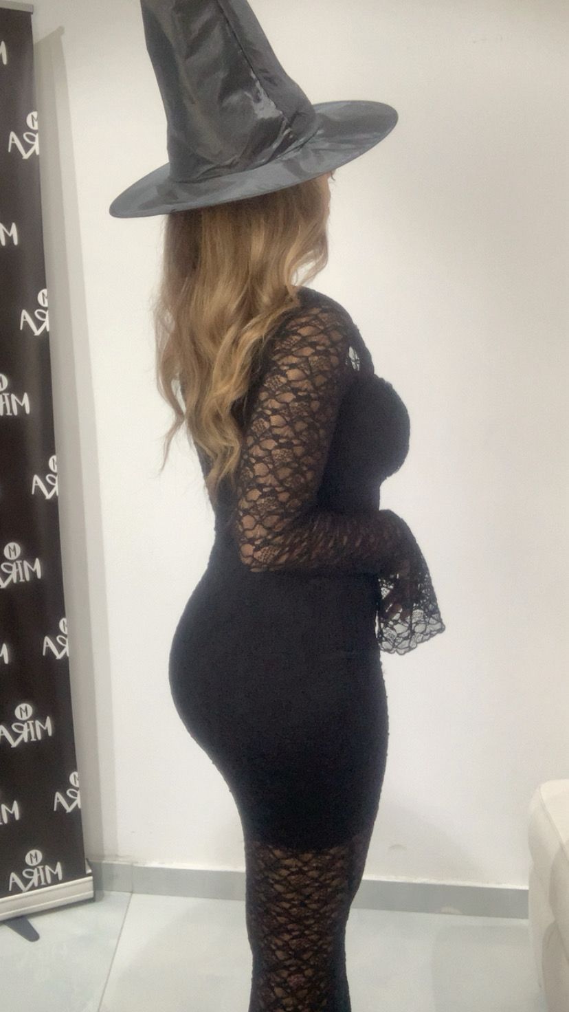 Abito a sirena in pizzo