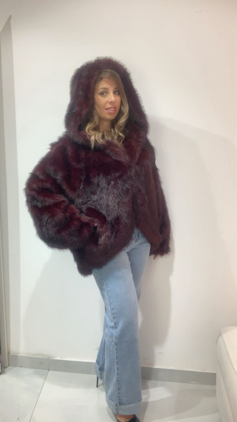 Pelliccia bordeaux
