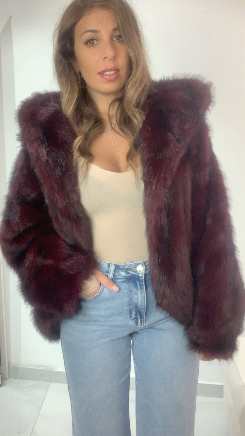 Pelliccia bordeaux