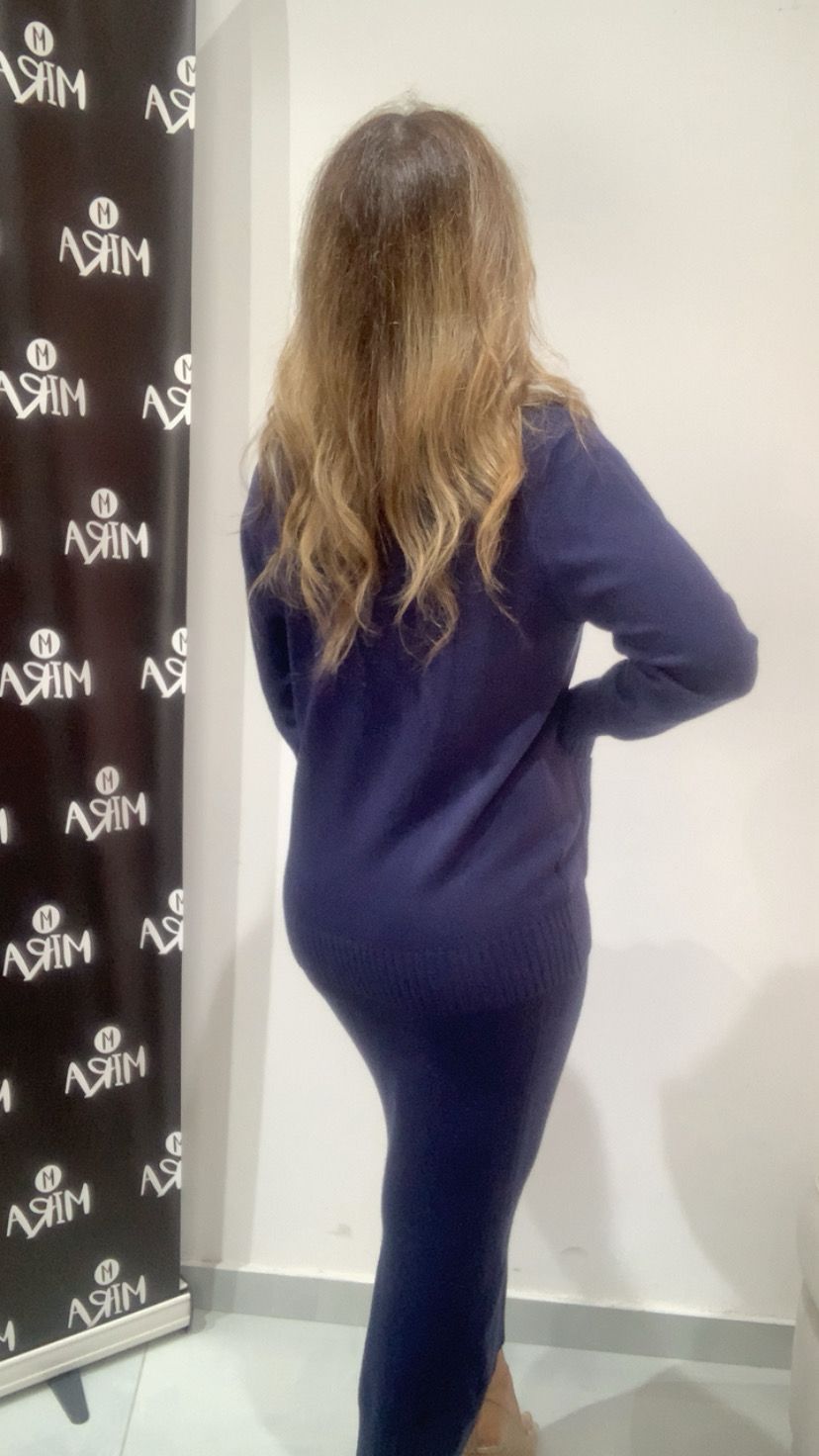 Coordinato caldo con gonna