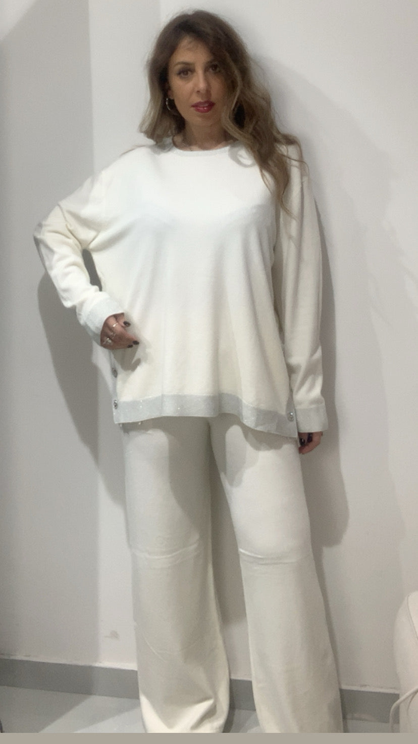 Coordinato con dettaglli in lurex