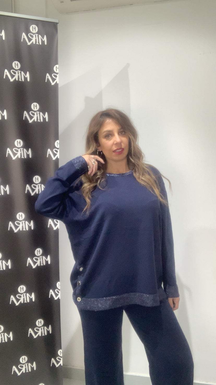 Coordinato con dettaglli in lurex