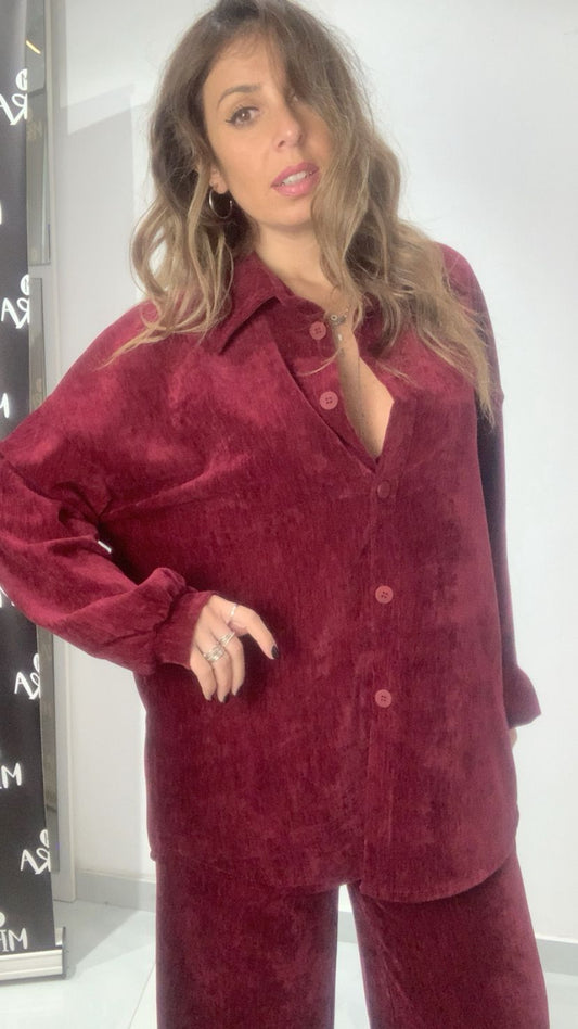 Coordinato Tailleur in Velluto