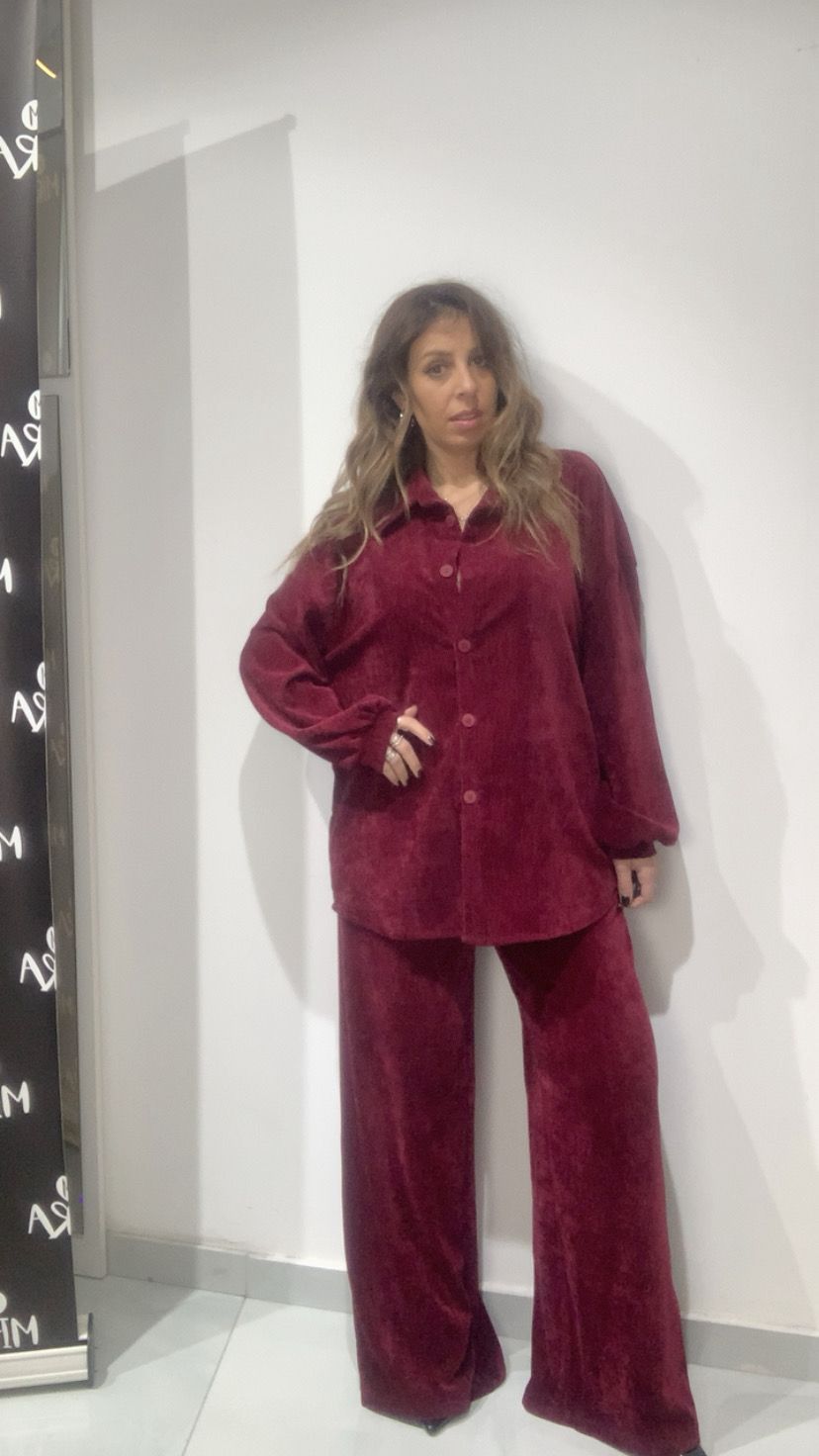 Coordinato Tailleur in Velluto