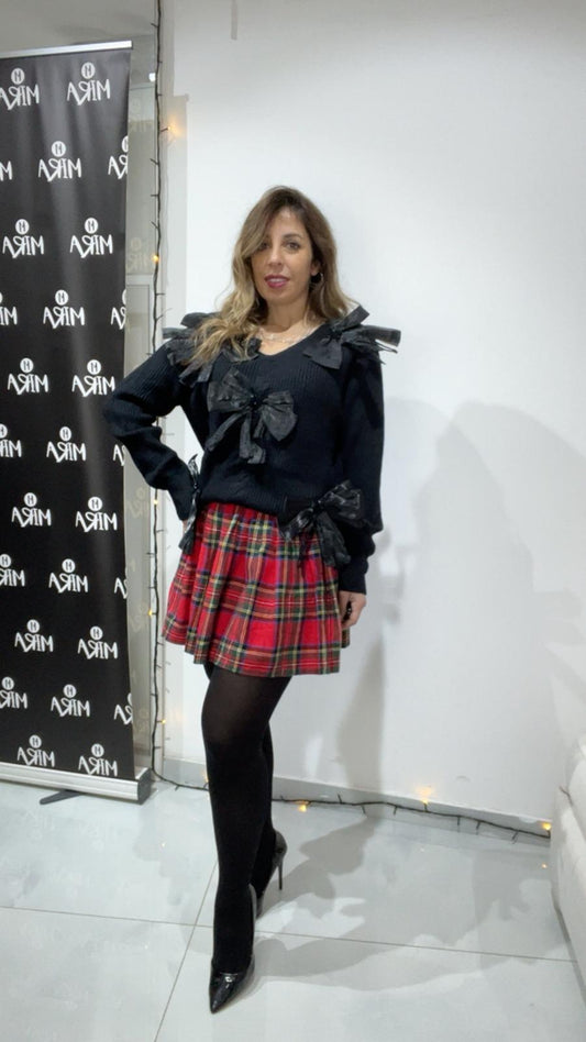 Maglioncino con fiocchi