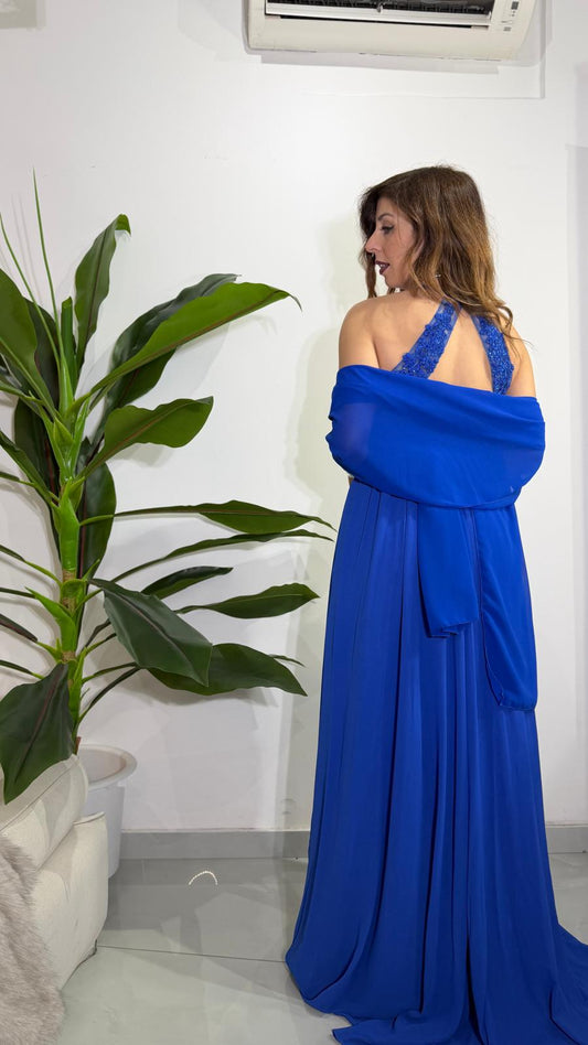 Abito con corpetto fiorato