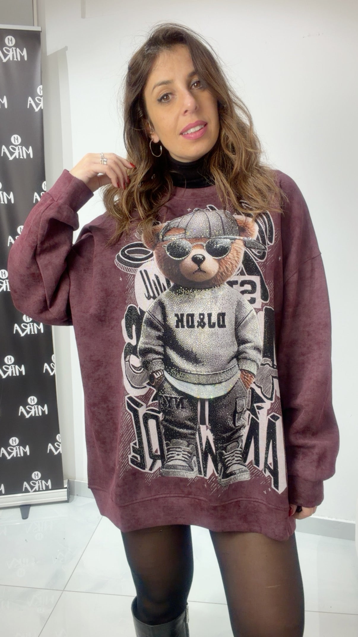 Felpone orsacchiotto