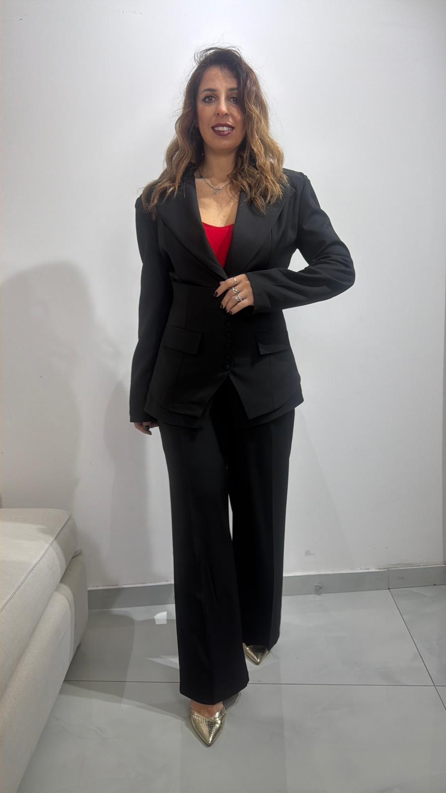 Tailleur 3 pezzi nero