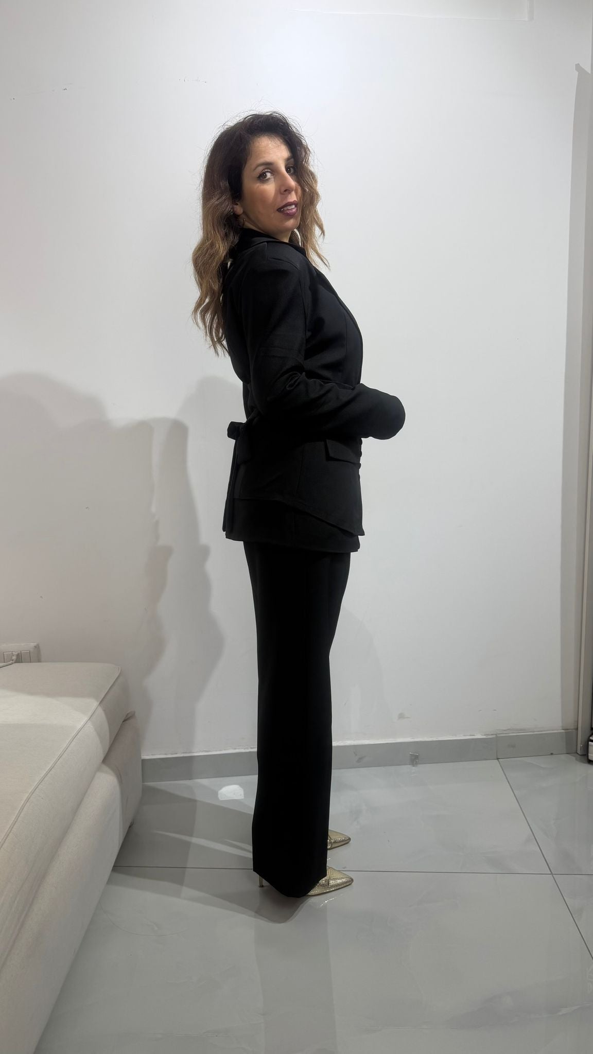 Tailleur 3 pezzi nero