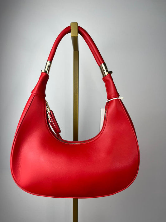 Borsa con inserti dorati