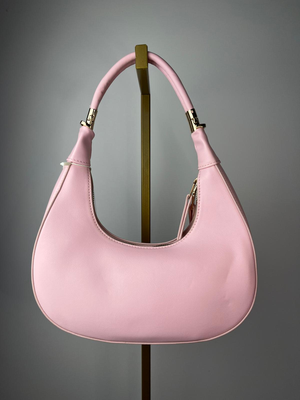 Borsa con inserti dorati