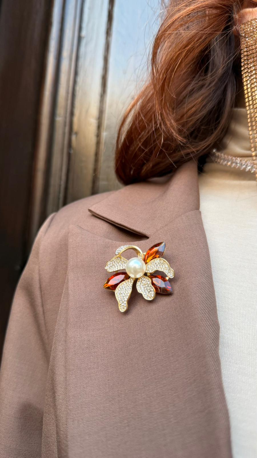 Spilla fiore