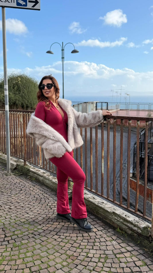 Set collana + orecchini con pendente goccia