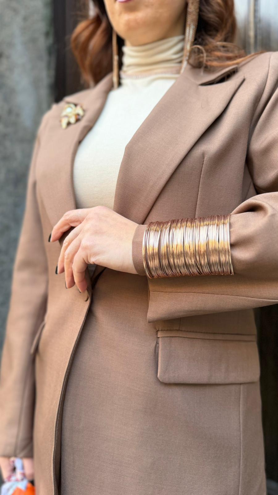 Bracciale rigido fili