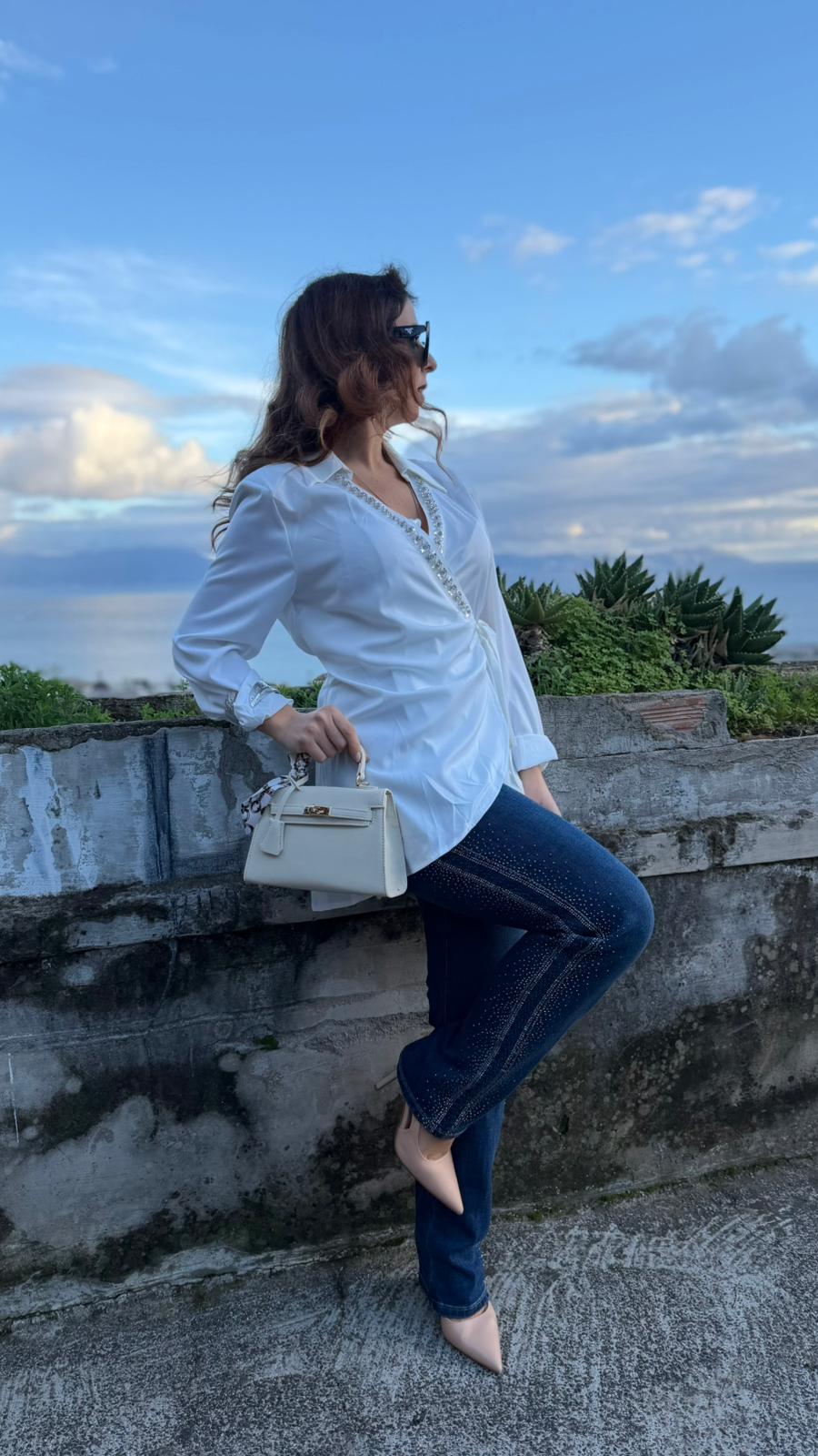 Camicia incrociata