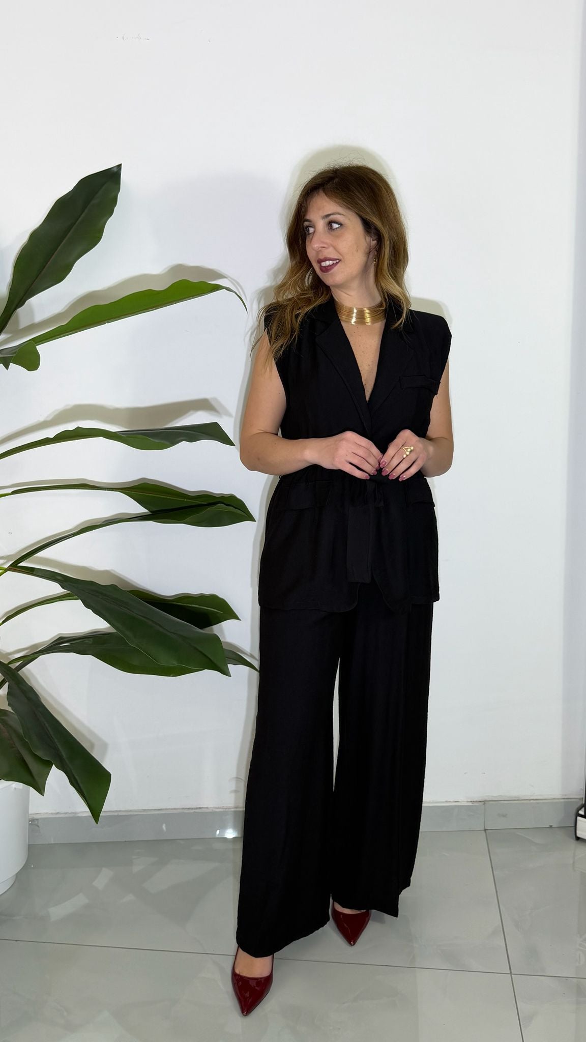 Coordinato con cintura