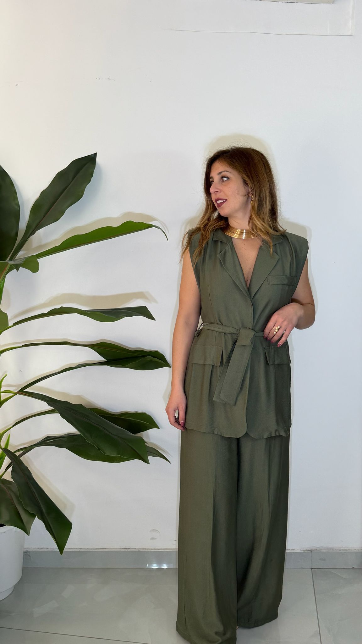 Coordinato con cintura