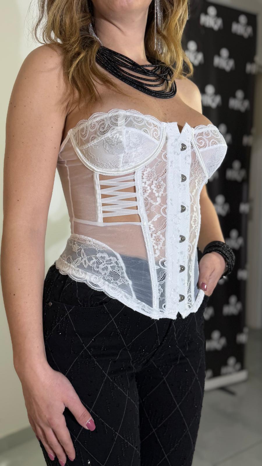 Corsetto ricamato