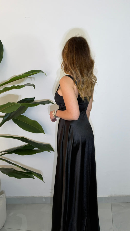 Abito elegante con spacco