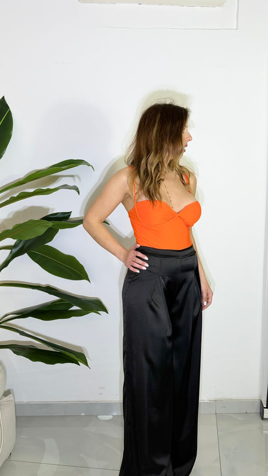 Pantalone satin
