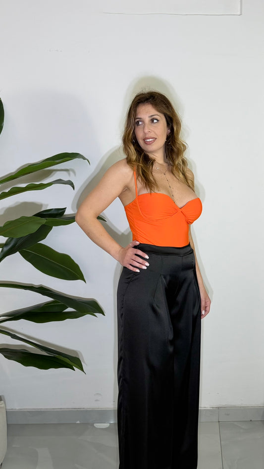 Pantalone satin