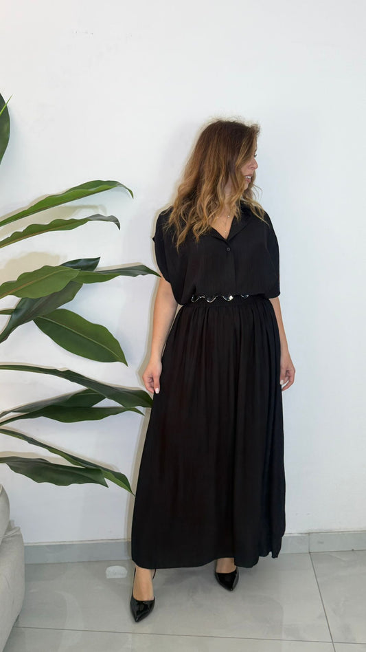Coordinato con gonna lunga