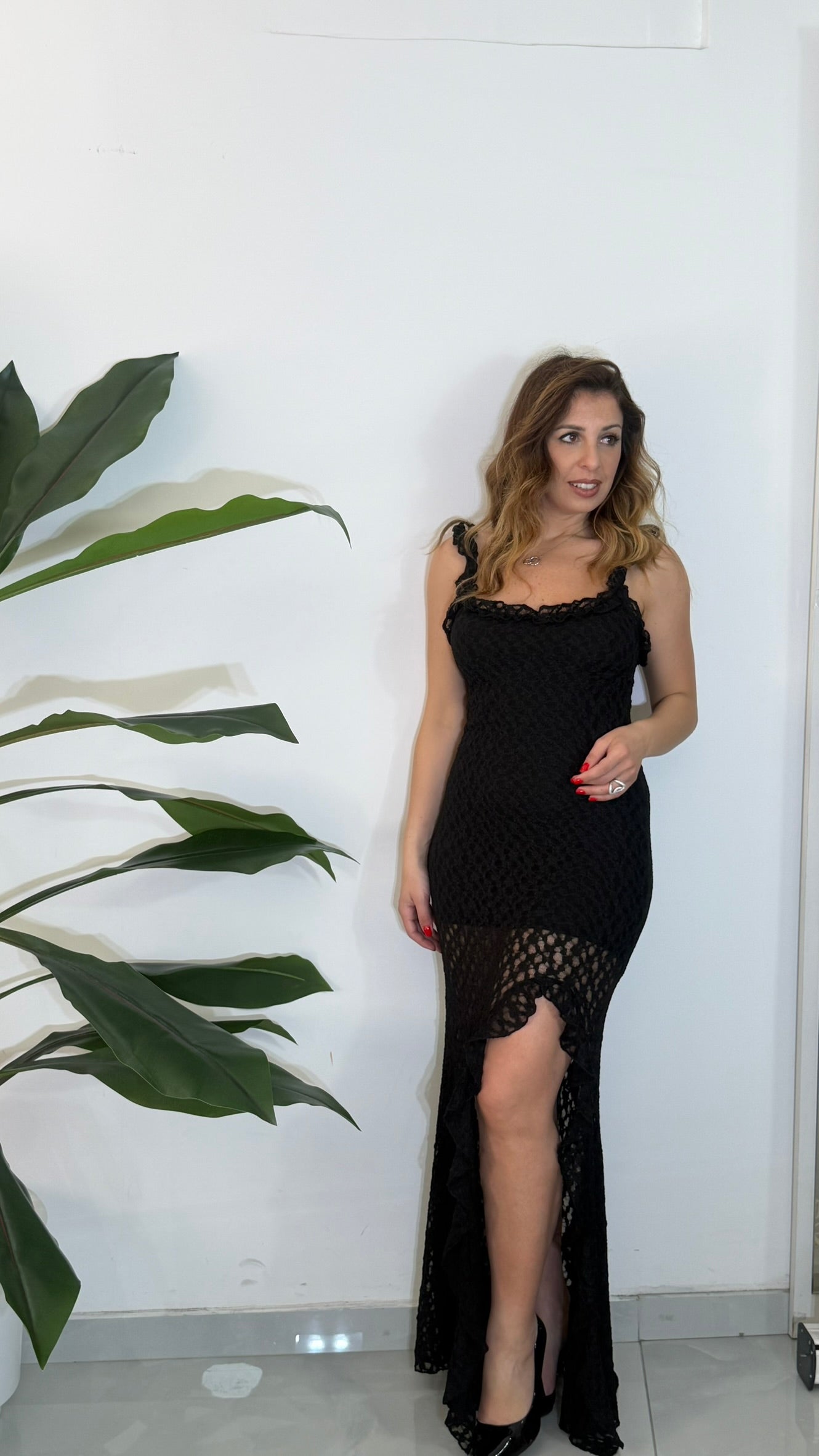 Abito elegante in pizzo